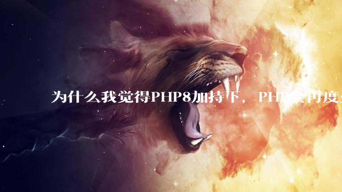 为什么我觉得PHP8加持下，PHP会再度火热起来？