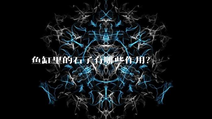 鱼缸里的石子有哪些作用？